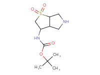 tert-butyl N-{1,1-dioxo-hexahydro-2H-1lambda6-thieno[2,3-c]pyrrol-3-yl}carbamate