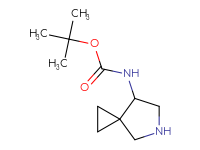 tert-butyl N-{5-azaspiro[2.4]heptan-7-yl}carbamate