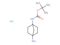 tert-butyl N-{4-aminobicyclo[2.2.1]heptan-1-yl}carbamate hydrochloride